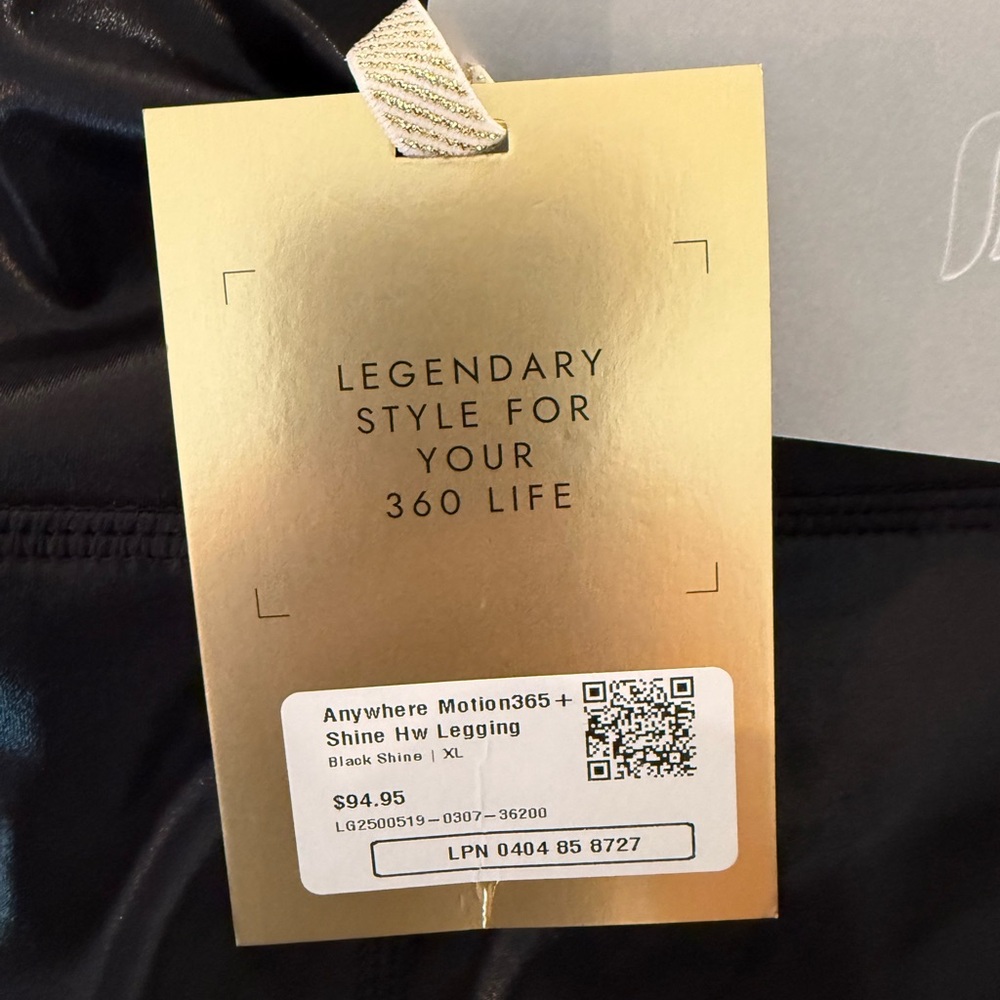 Fabletics Luxe360 Black Leggings brand new limited edition